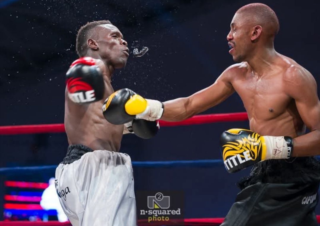 Team Dida boxing event — fighters and hosts in the ring